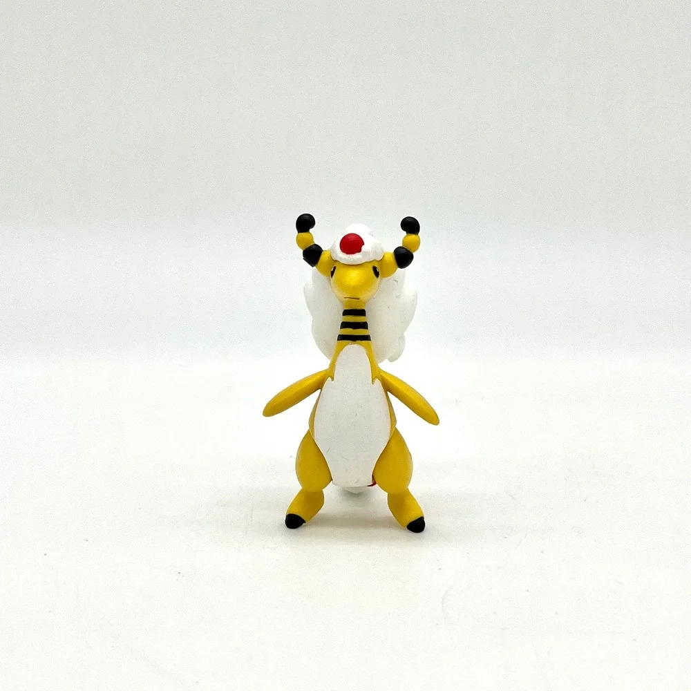 Tomy Mega‎ Ampharos Pokemon Figure Toy Collectible Anime Yellow White
